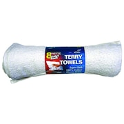 JONES STEPHENS Cotton Terry Cloth Towels, 8PK B05026